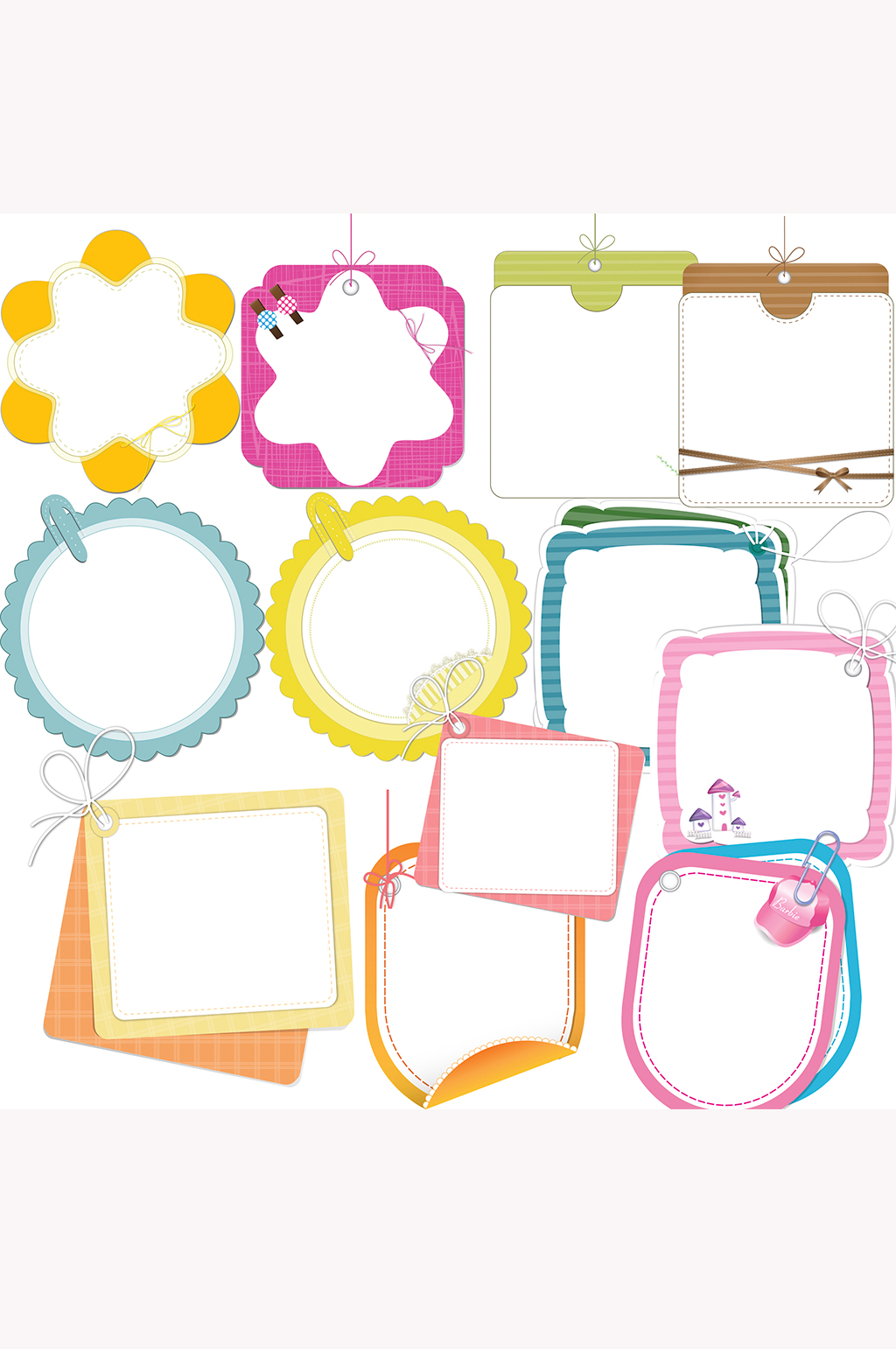 卡通动漫相框对话框模板下载-编号2757495-众图网