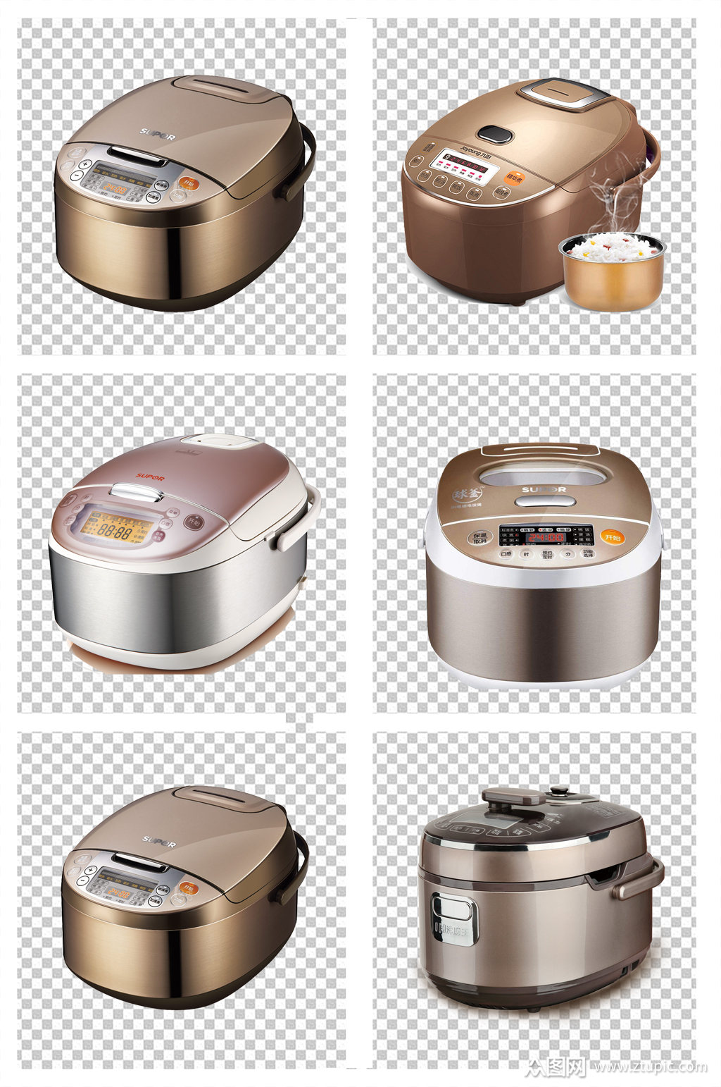 电饭煲厨房用品小家电素材