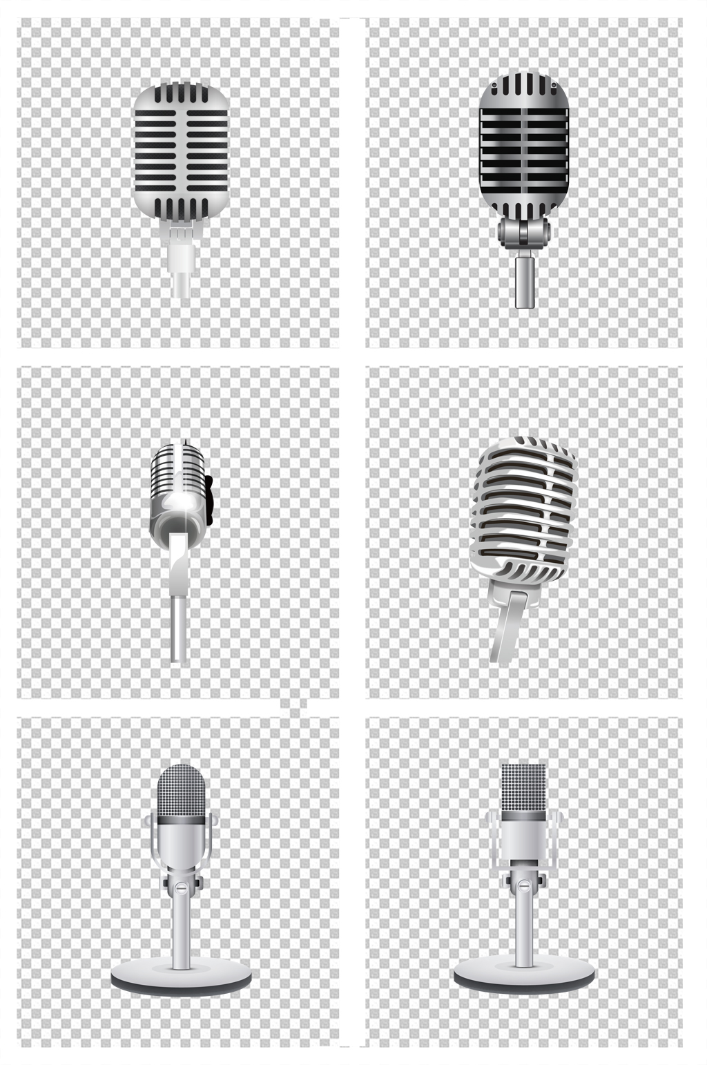 首尔会线条话筒扩音器素材