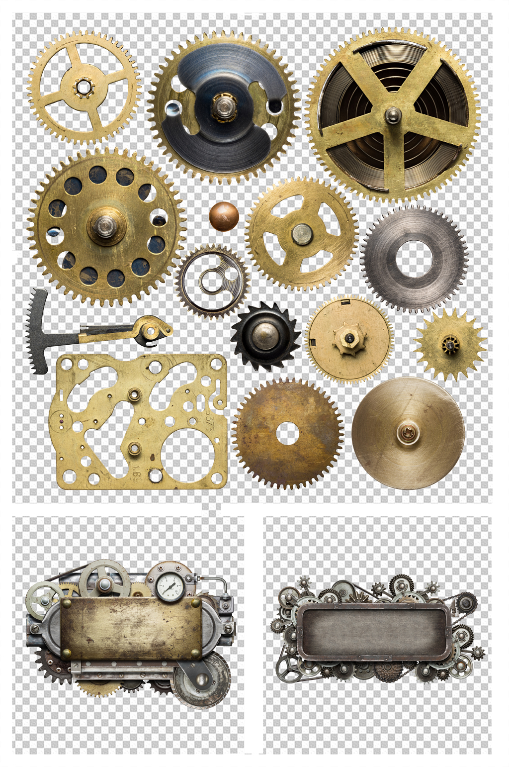 轴承齿轮工业素材