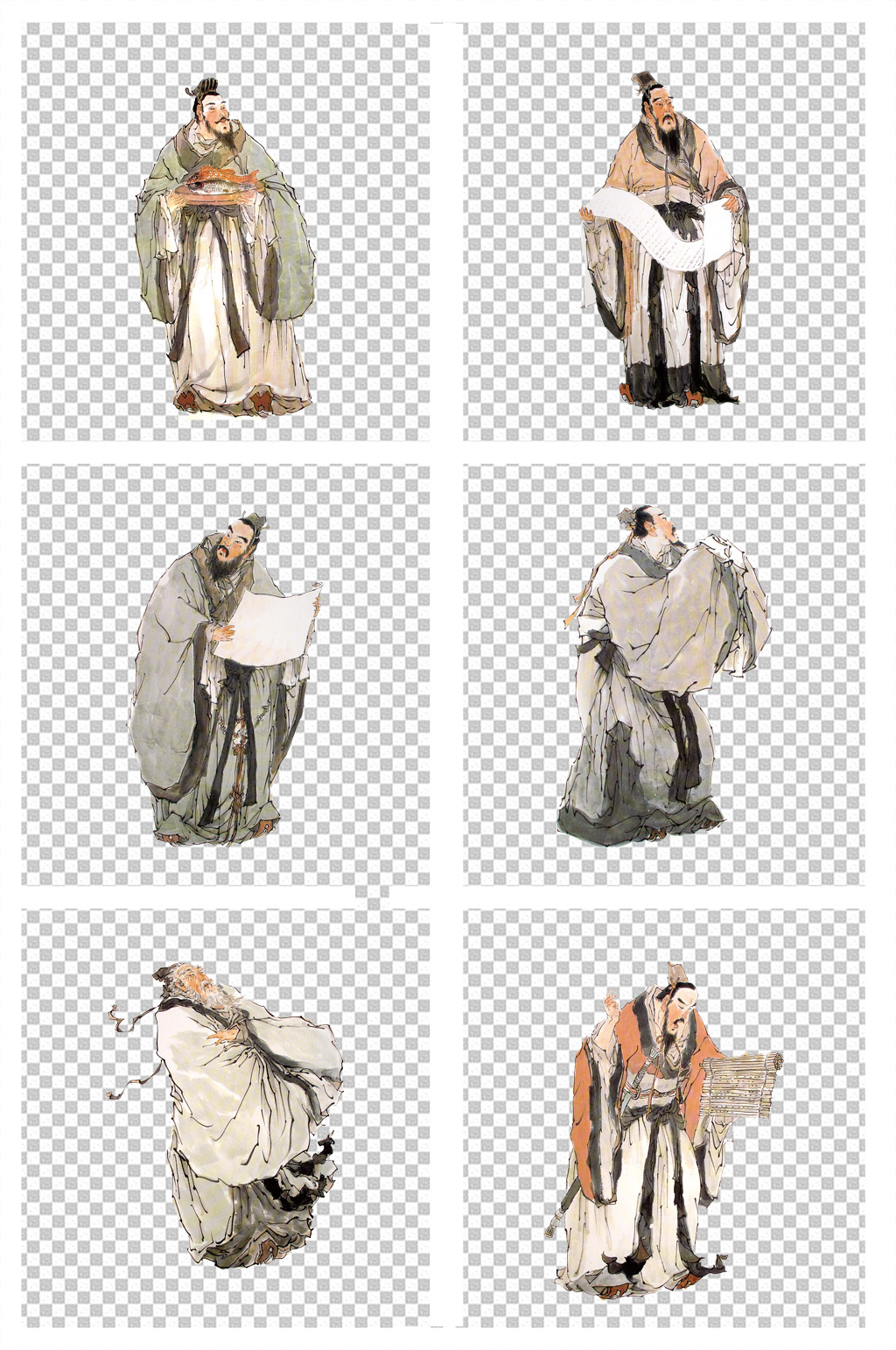 古代人物画插画素材_古代人物画插画模板_古代人物画插画设计图片免费下载-众图网