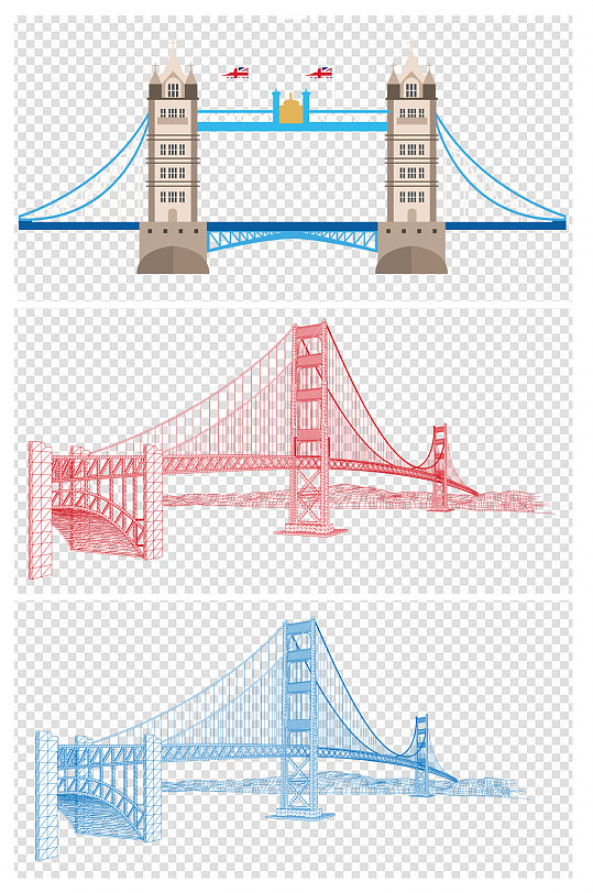 ppt架起桥梁图片-ppt架起桥梁素材下载-众图网