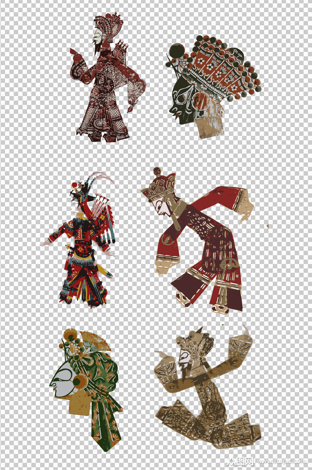 皮影戏非物质文化遗产素材