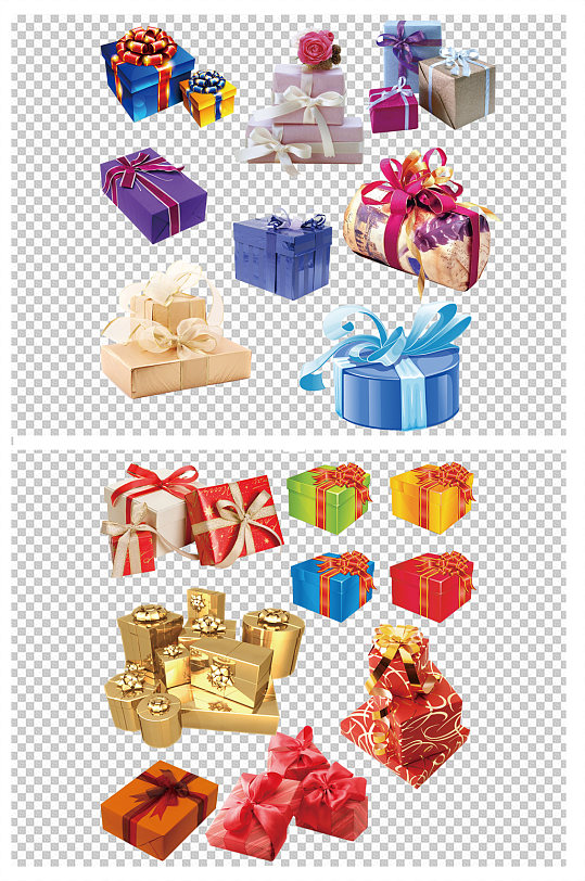 礼品盒包装盒礼物素材-众图网