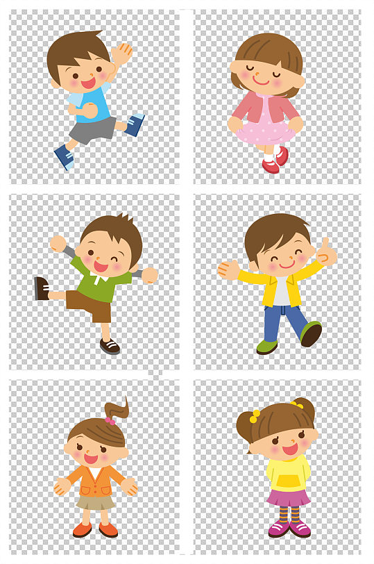 漫画孩子图片-漫画孩子素材下载-众图网