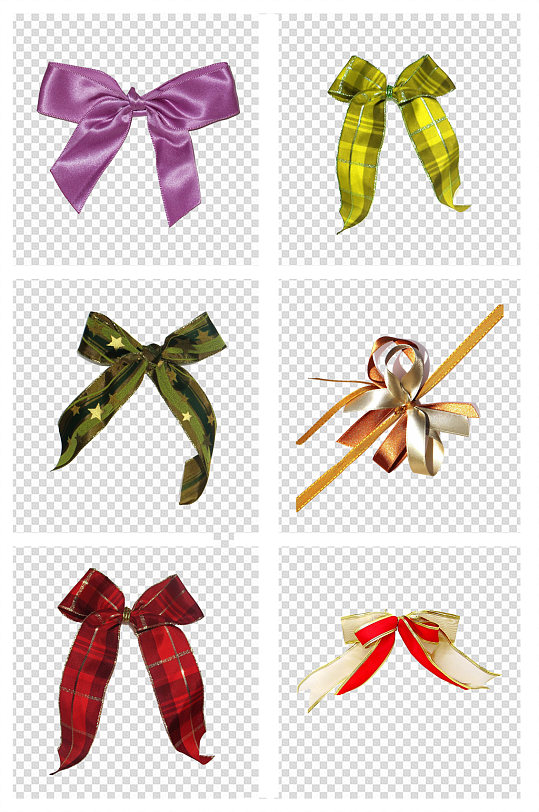 绸缎蝴蝶结素材图片-众图网