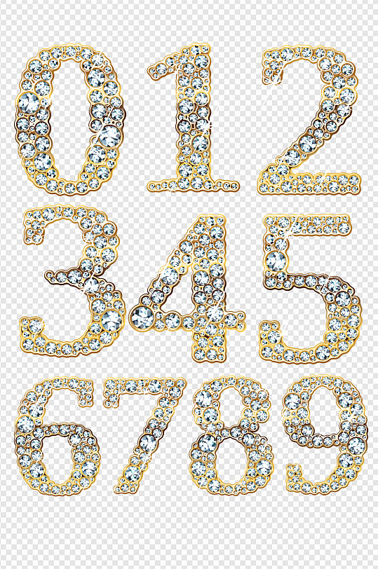 珠寶鉆石數(shù)字素材