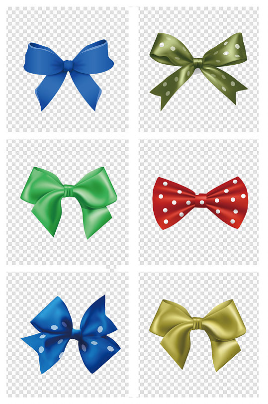 领结蝴蝶结素材图片 元素