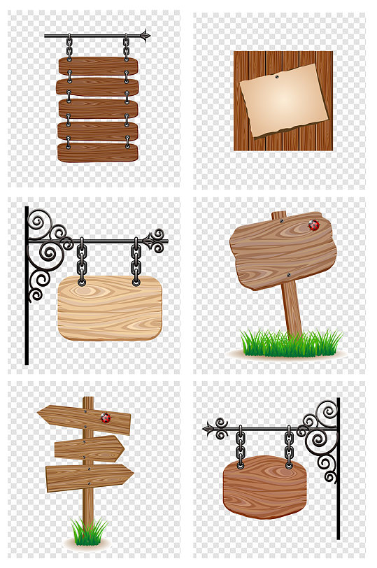 手绘木牌指示牌挂牌