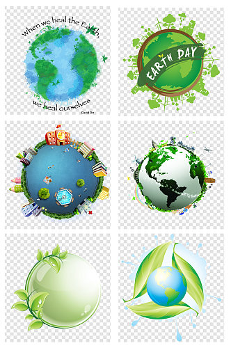 节能环保地球绿色