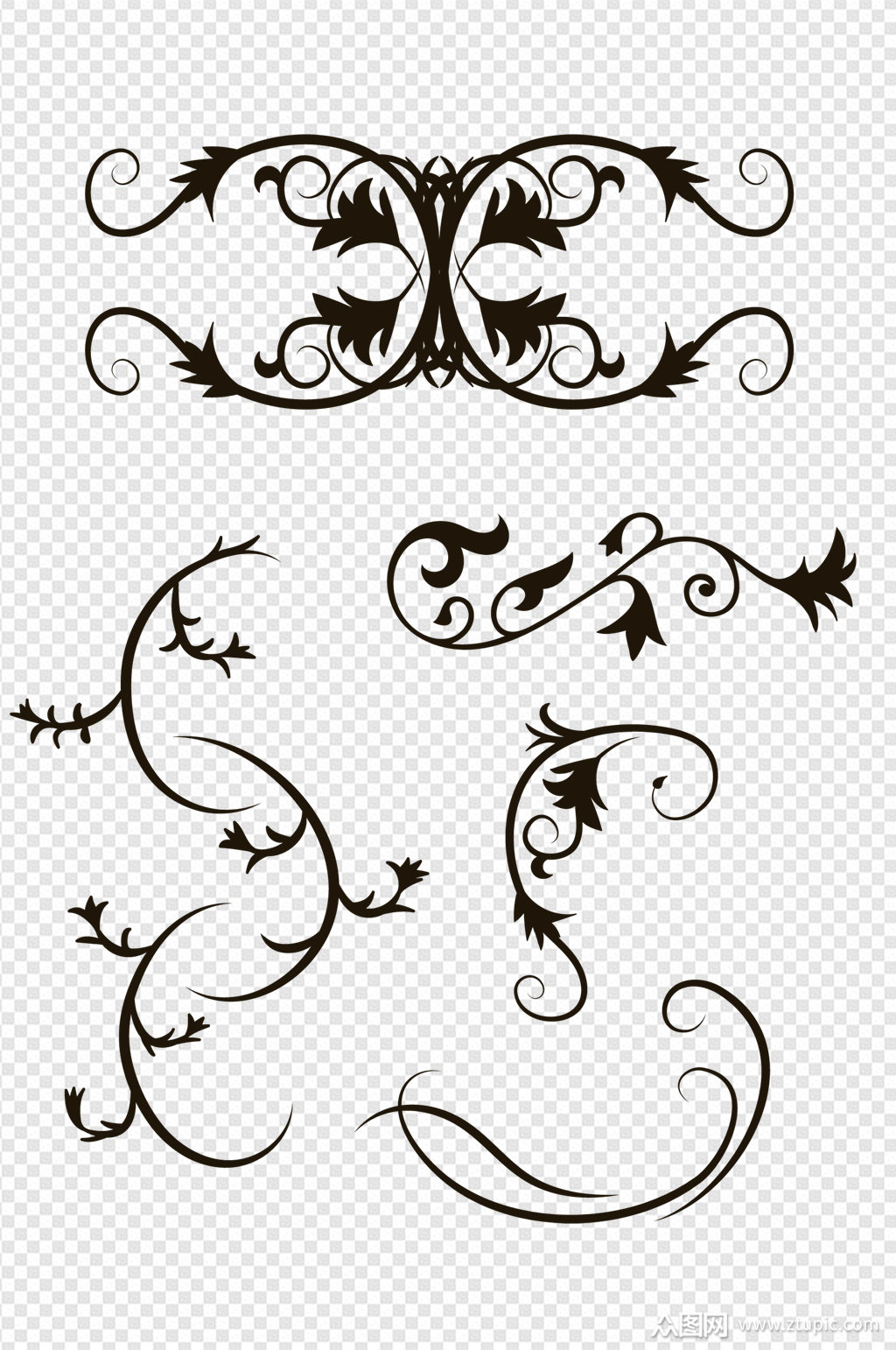 欧式花纹角花花边