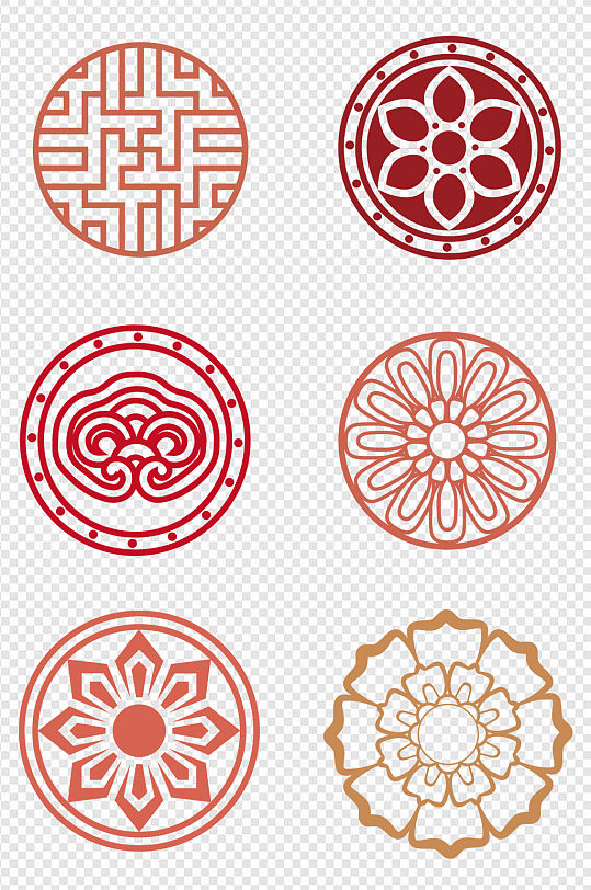中国传统花纹图案纹样