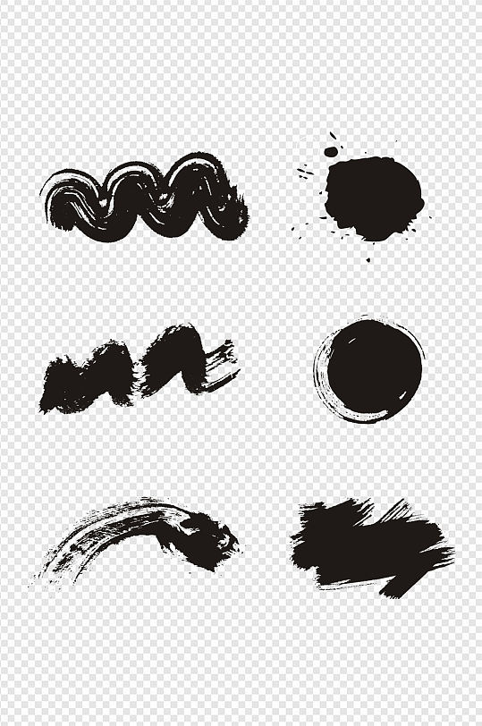 中国风书法笔刷墨滴泼墨笔触边框立即下载水墨中国风矢量墨滴立即下载