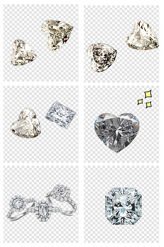 高档珠宝钻石素材