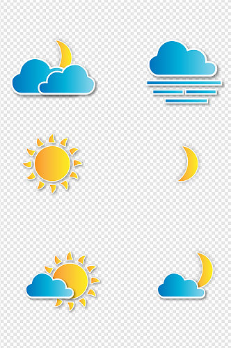 天气预报图标标识