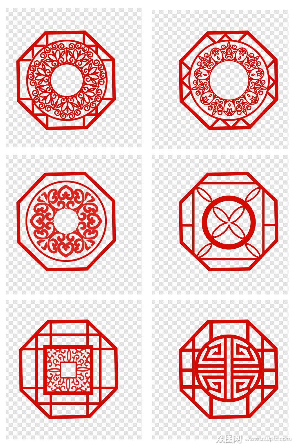 花窗素材素材免费下载,本作品是由大众素材上传的原创免抠元素素材