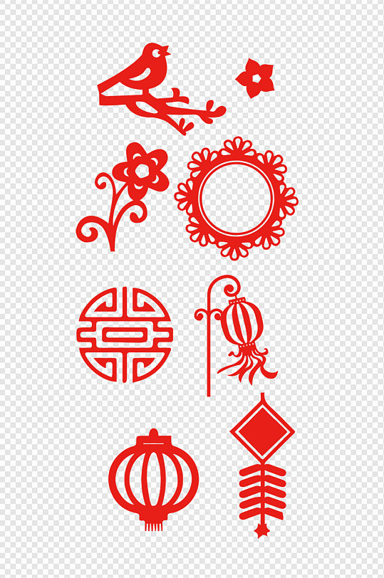 新年春节喜庆春节中国风元素