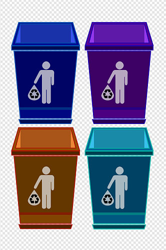 环保垃圾桶素材环保