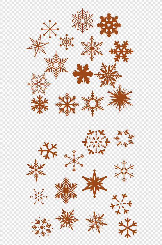 雪花图案印花纹理精美边框花边