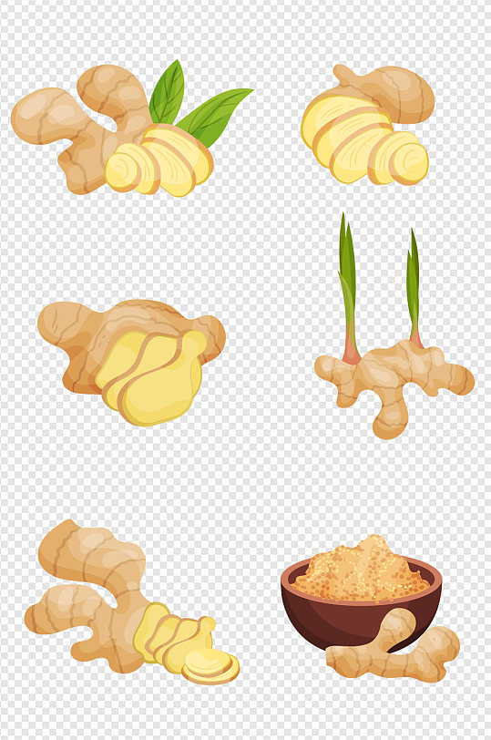 图案立即下载卡通道具姜茶素材立即下载多款拍摄蔬菜水果牛油果美食