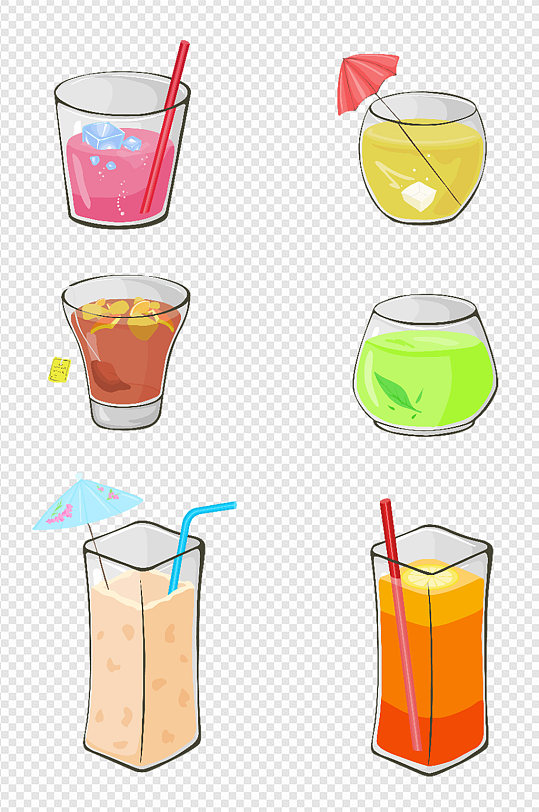 饮料可爱图案-饮料可爱图案素材-饮料可爱图案模板下载-众图网