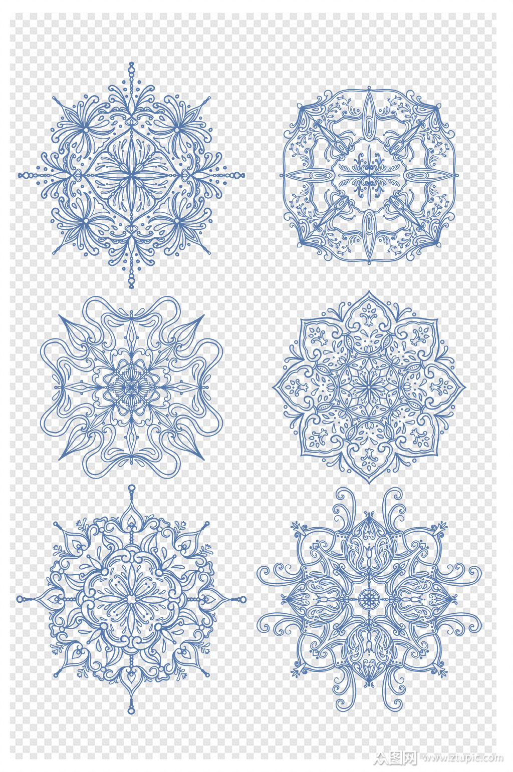 手绘复古欧式花纹底纹纹样古典背景暗纹素材