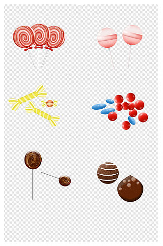 可爱糖果棒棒糖设计元素