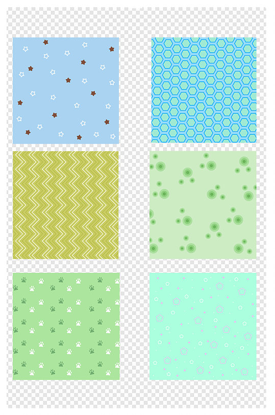 彩色桌布布艺花纹素材