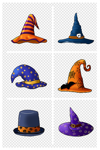 万圣节巫师帽组图