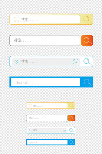 搜索框网络标题框互联网简约图标