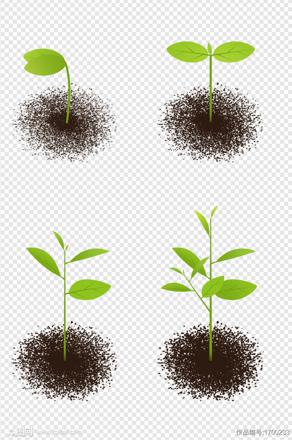 手绘植物幼苗破土而出成长过程元素模板下载 编号 众图网 手绘植物幼苗破土而出成长过程元素模板下载 编号 众图网