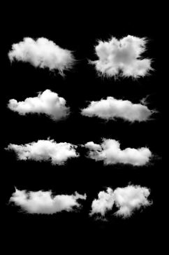 白云元素云朵云天空元素