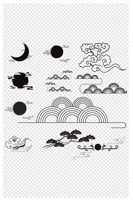 古风云素材_古风云模板_古风云设计图片免费下载-众图网