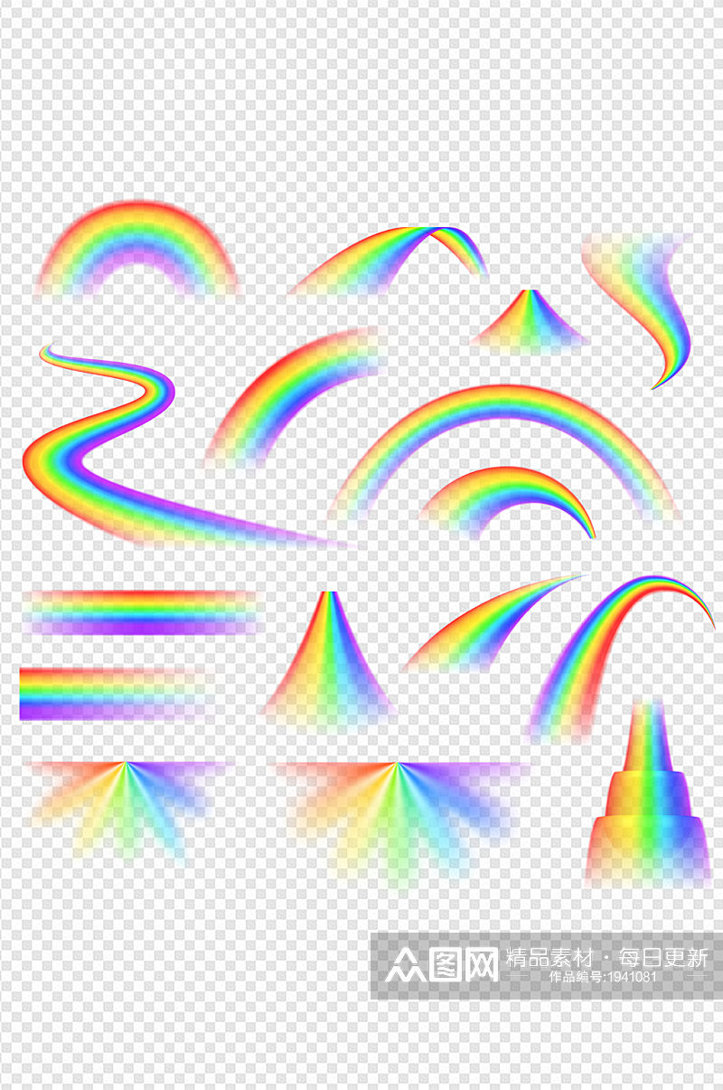 彩虹创意AI素材源文件素材