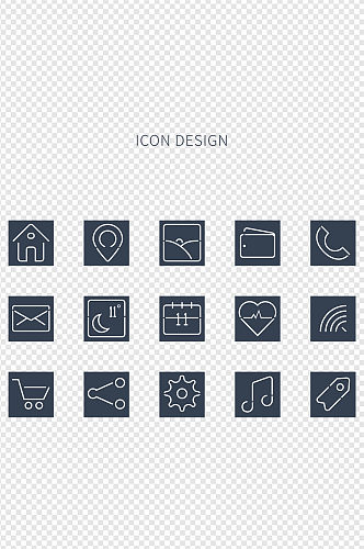 线性功能图标icon