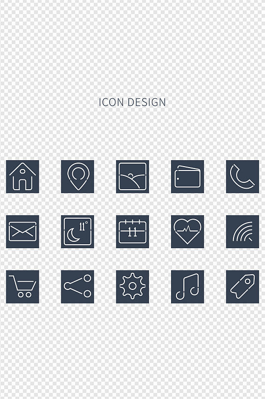线性功能图标icon
