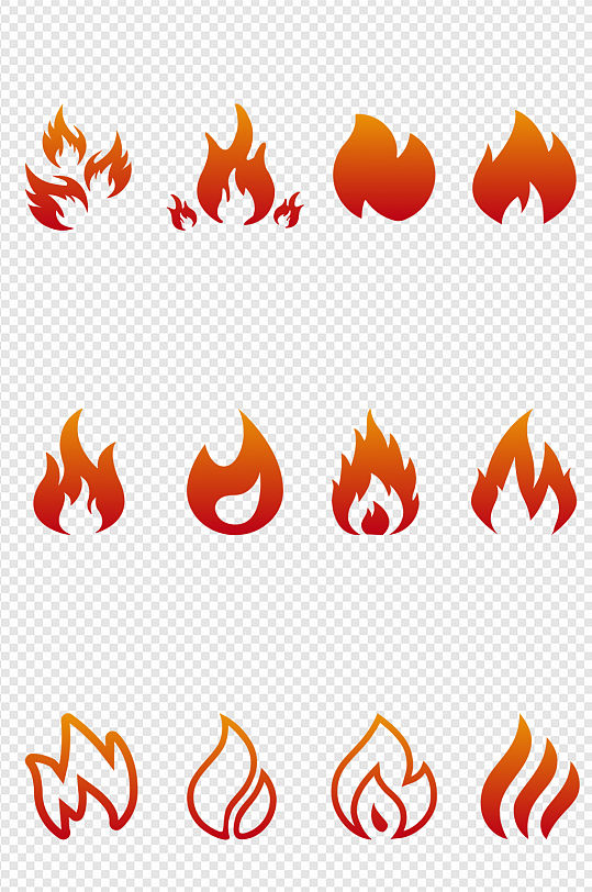 火热燃烧的火焰图