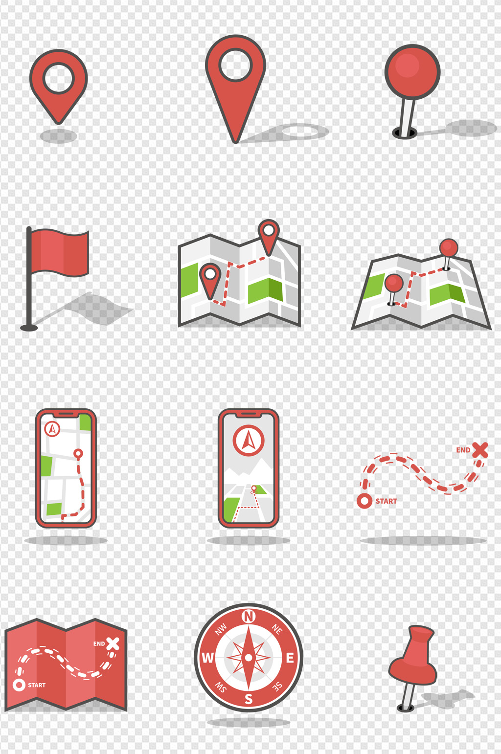 地图导航素材_地图导航模板_地图导航设计图片免费下载-众图网