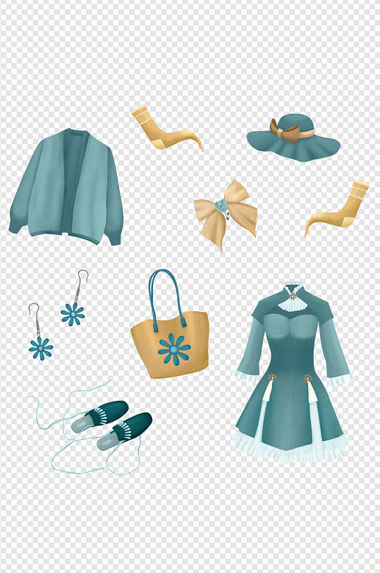 插画服装图片-插画服装素材下载-众图网