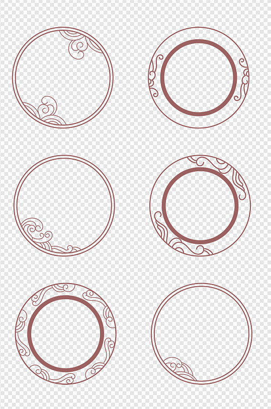 手绘圆形边框图片-手绘圆形边框设计素材-手绘圆形边框模板下载