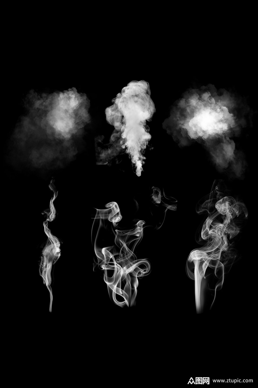 烟雾热气漂浮蒸汽冒烟免扣元素模板下载-编号2281488-众图网