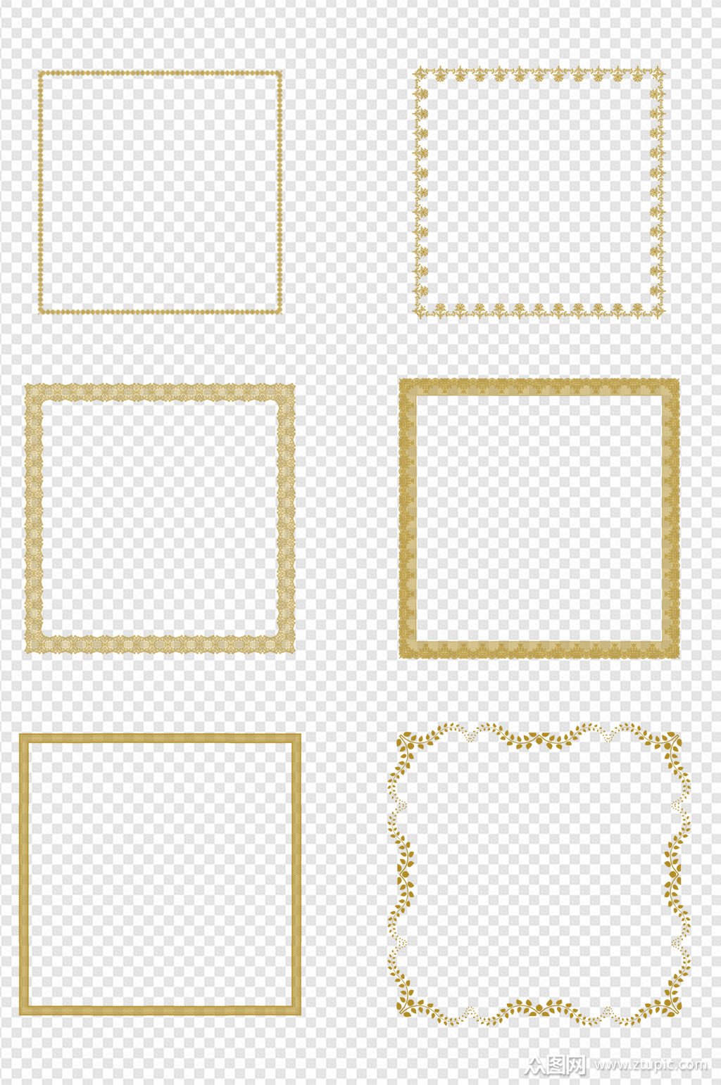 边框标题框免扣元素素材免费下载,本作品是由大众素材上传的原创免抠