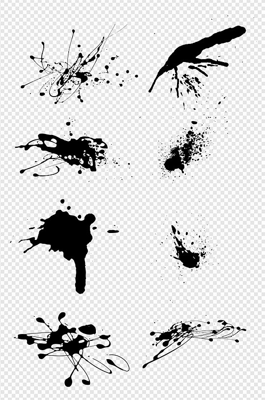 中国泼墨元素-中国泼墨元素图片-中国泼墨元素素材下载-众图网