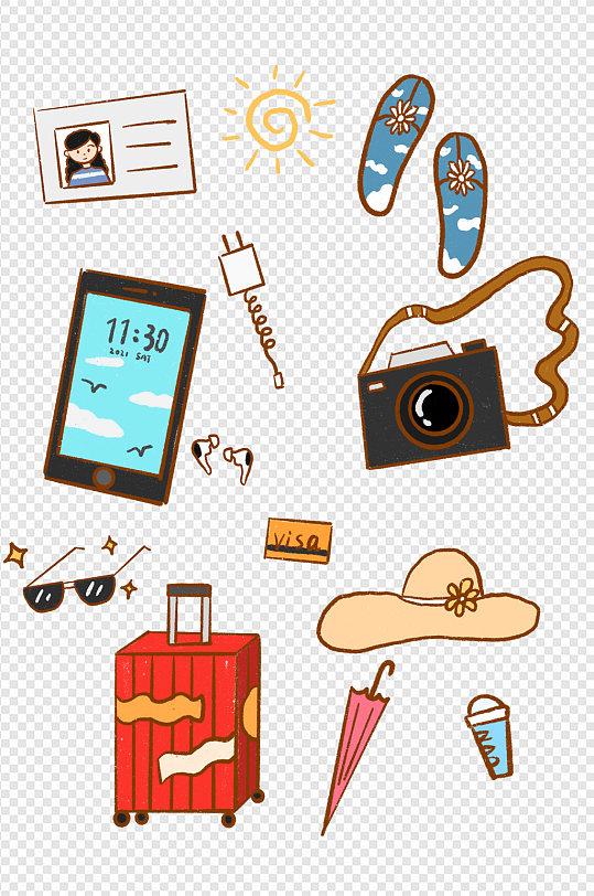 旅行手账图片-旅行手账素材下载-众图网