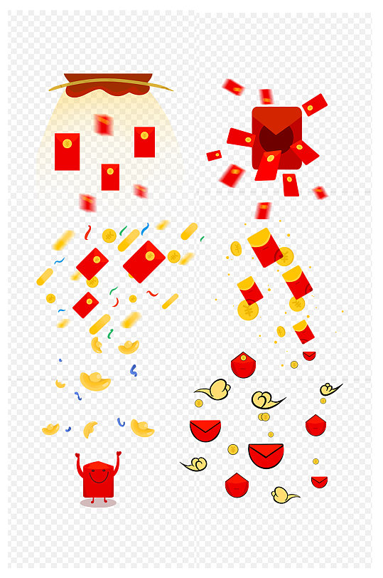 春节红包视频-春节红包视频素材-春节红包视频模板下载-众图网