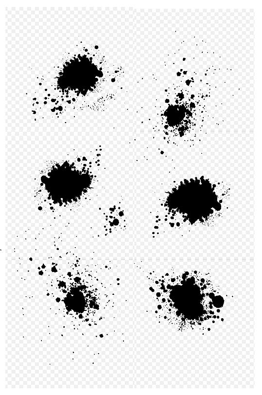 墨迹笔刷笔触素材书法字-终结战士立即下载金色简约毛笔笔触大气艺术