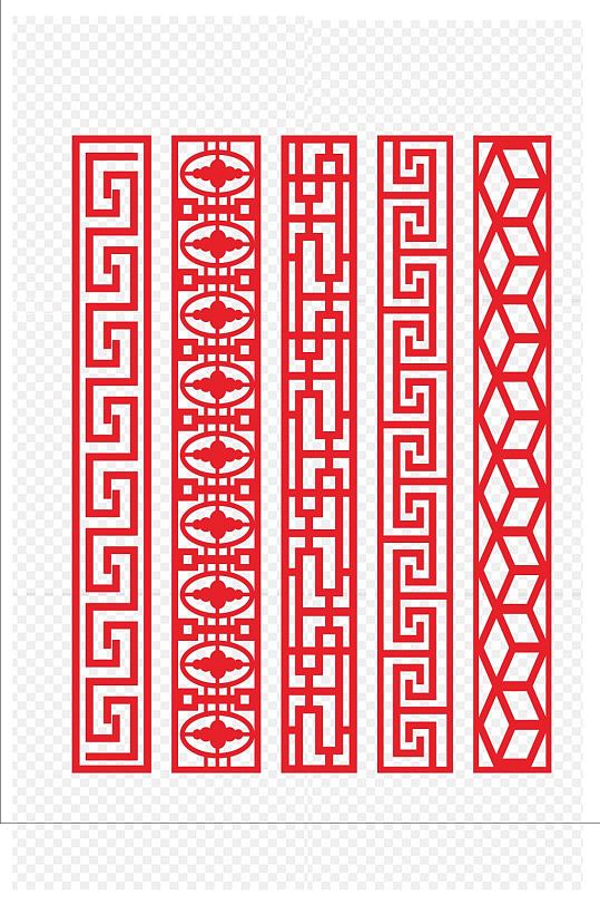 镂空隔断雕花装饰装修边框花边免扣元素