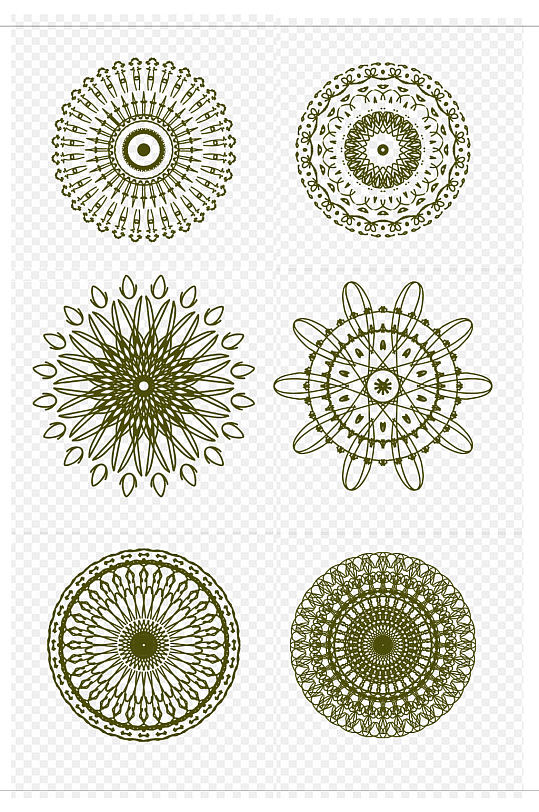 花纹纹样插画图片-花纹纹样插画素材下载-众图网