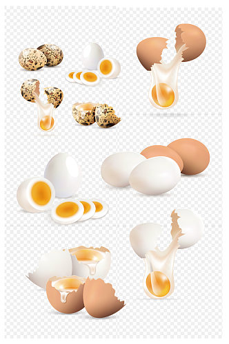 鸡蛋鹌鹑蛋市场烹饪蛋白质膳食纤维免扣元素