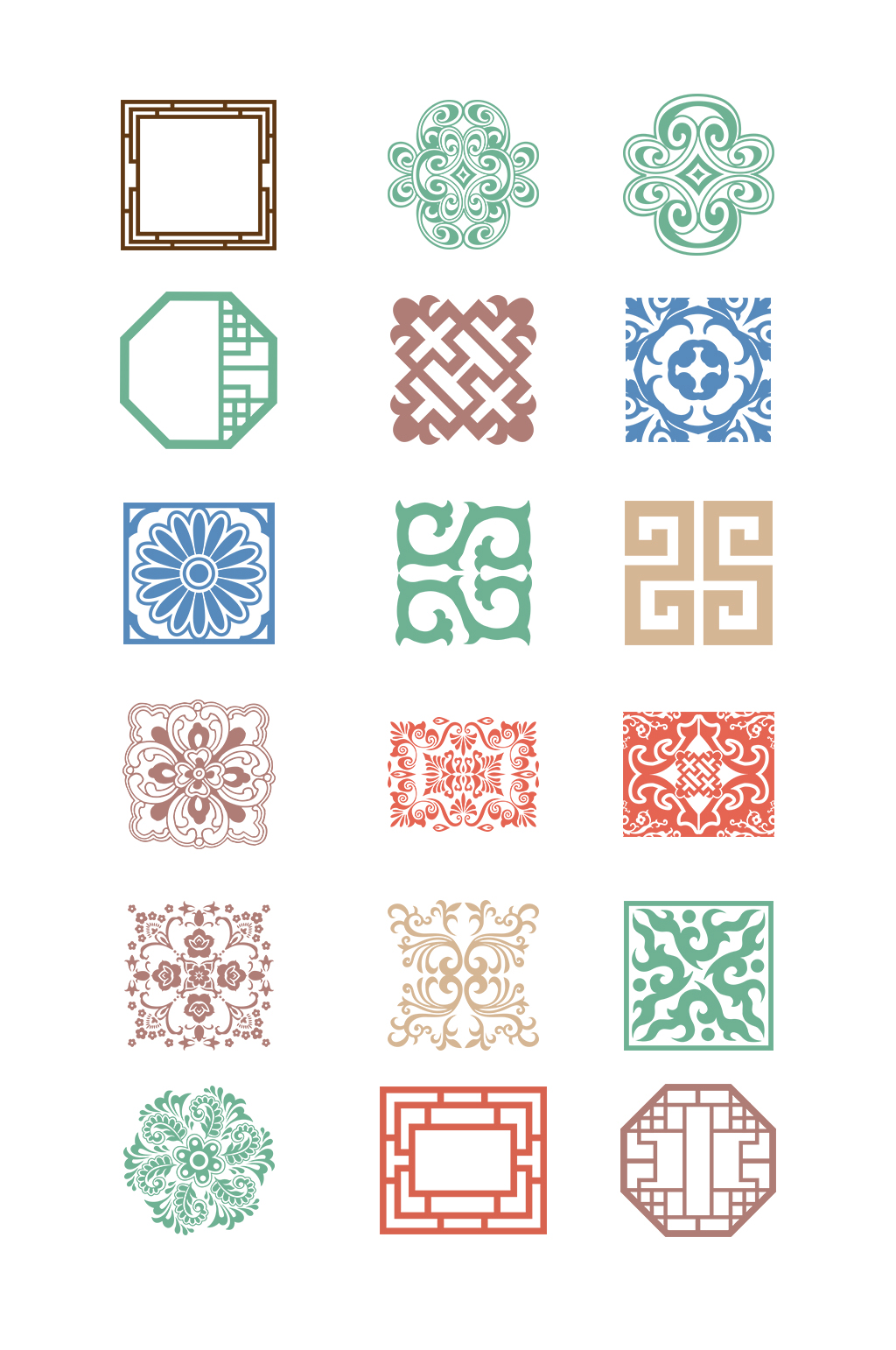 复古回字纹素材_复古回字纹模板_复古回字纹设计图片免费下载-众图网